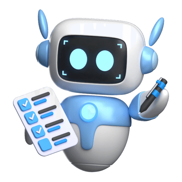 Assistente jurídico virtual com inteligência artificial em fundo rosa