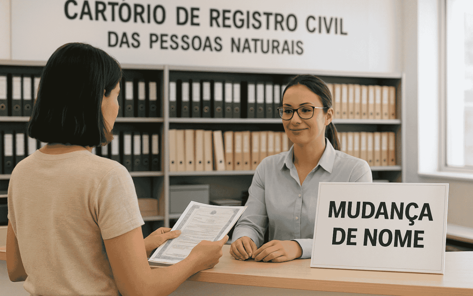Como mudar o nome no cartório: guia atualizado 2025