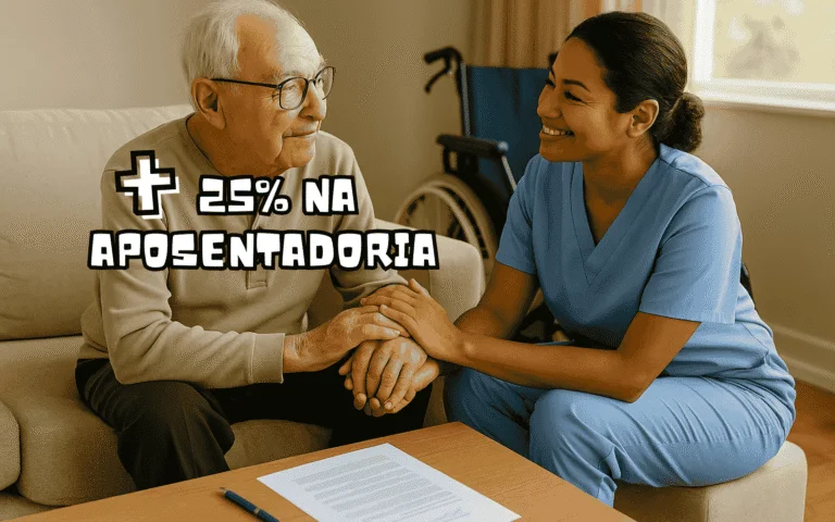 Leia mais sobre o artigo Acréscimo de 25% na aposentadoria: quem tem direito e como solicitar